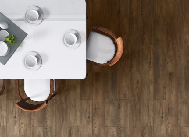 how luxury vinyl gets its realistic texture at Raskin Industries