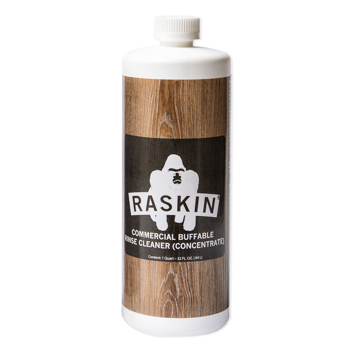 Raskin Commercial Buffable Rinse Cleaner-Quart
